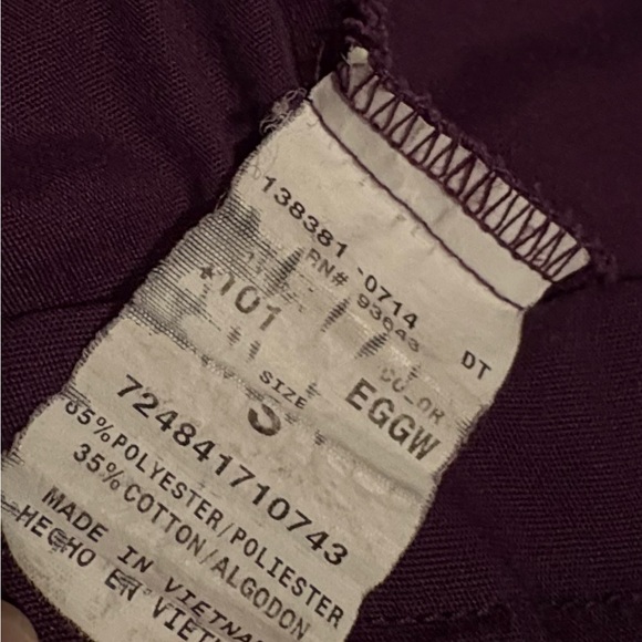 Women's Purple and Burgundy Pants - Picture 4 of 8